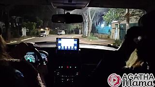 Night in the alley, friendship without limits, Tiffany and Mama cumming on strangers' dicks