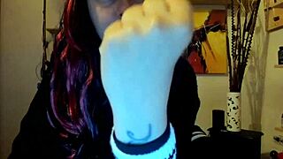 feeling the thrill of worshiping dirty socks in my mouth passionately