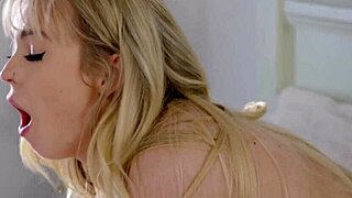 Is Lilly Bell Licking Her Stepsister's Pussy?