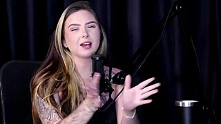 Just Joana Exhibitionism Lacks Foreplay in Sheer Red