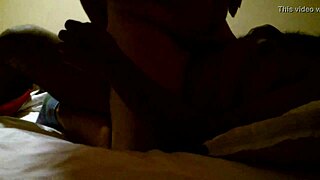 mature bbw says 'you have it thick' during anal creampie