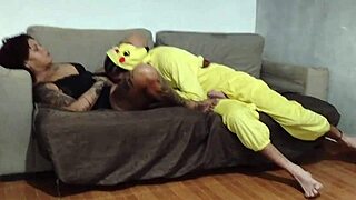 Caught nephew masturbating and couldn't resist