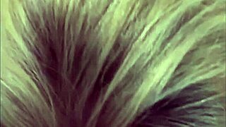 Hey, check out this blonde cougar fuckslut emptying balls on command like a filthy one