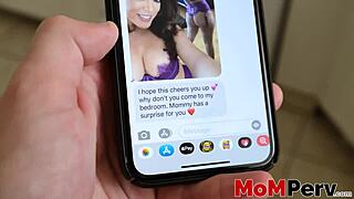 brunette stepmom carmen valentina, get creampied by your stepson in missionary