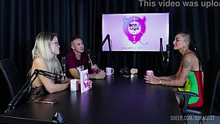 Oh, check out this compilation of Caroleta Roots in Bora Cast with Bruna Carlos - part 2, she says on Sheer Red