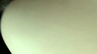 Blonde milf in interracial doggystyle creampie