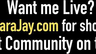 plump professor sara jay fucked by student with big tits blowjob cumshot deepthroat hardcore sucking couple cock action