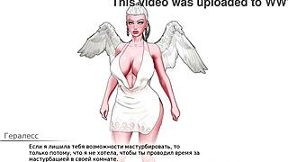 Horny Milf Nurse With Big Natural Tits Gives Titty Fuck And Blowjob To Patient In Hospital