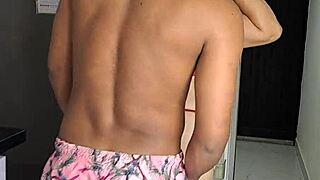 Blonde Stepmother Reveals Cute Ass