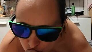 Milf cheats husband with stepbrother teasing big natural tits