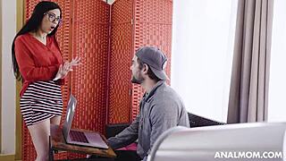 cheating stepmom offers stepson anal sex as a bribe to keep quiet