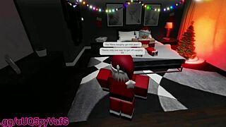 Santas Little 18+ Helper Feels Intense Passion In Anal Creampie And Doggystyle Sex