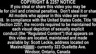 Milf maxine x in sexy college skirt dildo fucks asian cavity