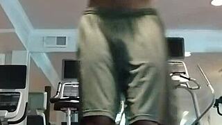 hey uncle, watch my cute brunette roommate do a sexy pole dance in the dorm as your athletic teacher!