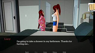 My new family 31 with big ass milf and redhead teen in erotic small tits scene