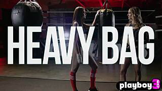 beautiful babes in workout session for playboy and babes showed booty