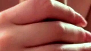 I love when minha madrasta visits my room for pov handjob and cumshot