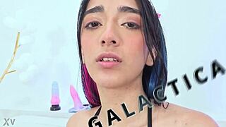 bruno's breaking luna galactica's tight 18+ ass in her first anal session with that massive black cock 😈🍑