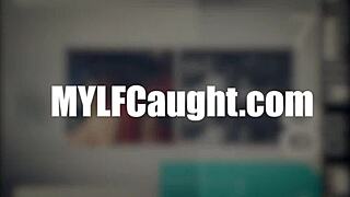 Petite Black Masseuse Caught Stealing By Mall Cop - Olivia Jay And Mike Mancini!