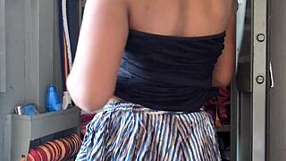 Desi Maid Gets Anal Creampie from Big Cock Blowjob in Assfucking Sex