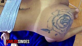 Morena rabuda gostosa safada da academia convida marombado para da uma sentada com beijos e lambidas no quarto.