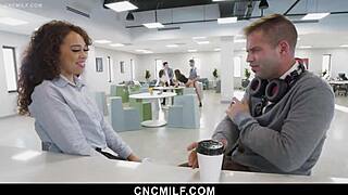 Freeuse Leader Fucks Employee in Bent Over Doggystyle and Missionary to Boost Morale