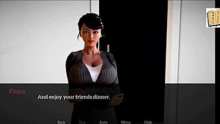 Blonde and brunette teens play an erotic game with a MILF twist.