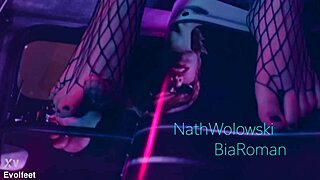 Jerk to My Pretty Small Feet in Fetish Tickling Session