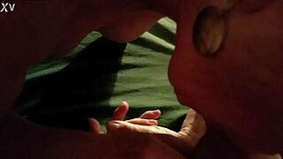 JOANNA SUCKING me with her mature milf blowjob skills!