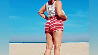 Bebezita, the blonde milf with big natural tits and huge nipples, reveals her sensual side.