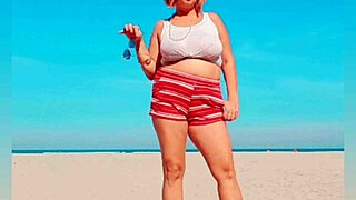 Bebezita, the blonde milf with big natural tits and huge nipples, reveals her sensual side.