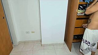 Can you handle this steamy homemade adventure with my 18-year-old Latina student stepsister?