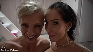 Two Muscular Milfs Share Cum in Hardcore Full Video with Huge Tits and Screaming Orgasms!
