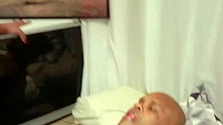 I never sat on a big black cock before but today I sucked and rode it