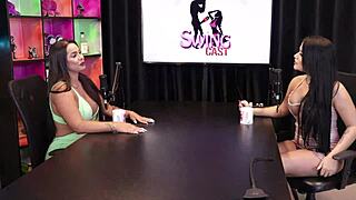 Compilados da Juh Morena no swing cast with Tifany Rocha - parte 2 contrasts blonde and black amateurs in outdoor public orgies on sheer red.