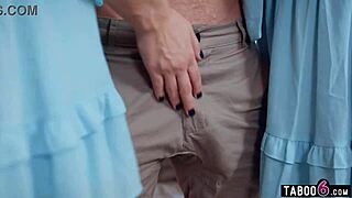 Wife brings home a girl just like her for husband but what happens next in threesome?