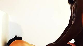 i feel so connected as mystic receives that warm load on her back