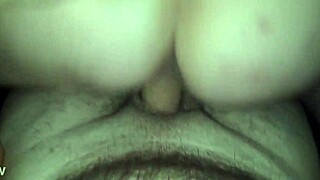 Milf riding big cock deep