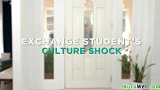 Oh man, Alexis Malone gives Victor Ray this wild culture shock with her busty mature nuru massage skills