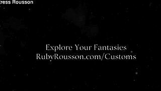 20 second countdown feels so intense for premature ejaculation training with ruby rousson goddess domination