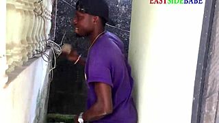 i caught my wife red handed fucking outdoor with my landlord, that ebony bbw riding his big black cock hard