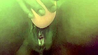 close-up milf squirt with wet toys in homemade pov