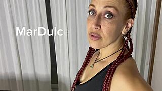 i feel so excited as this latina with big ass gets doggystyle from big cock with cum