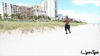 Hooking Up At Beach Sara Jay Big Tits Blowjob Deepthroat Cowgirl Riding Interracial Sex Dirty Talk