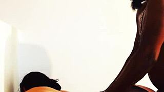 i feel so connected as mystic receives that warm load on her back