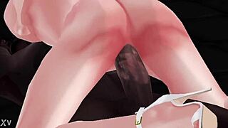 Brazilian mature milf with big ass and natural tits takes on black bodybuilder's big cock in wet pussy action.