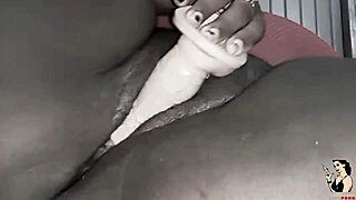 trailer - black bbws fat pussy hardcore with big clit dildo fucking until orgasm