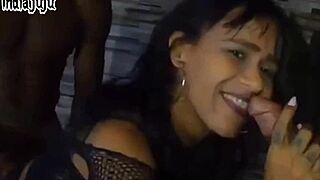 gang of xvideos anal queen india juju screams during live assfucking in swing club!