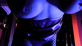 brunette milf monika fox strips then fucks ass with huge toys