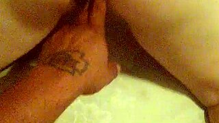 Wife Loves Playing With Two Holes In Anal Fingering And Masturbation!